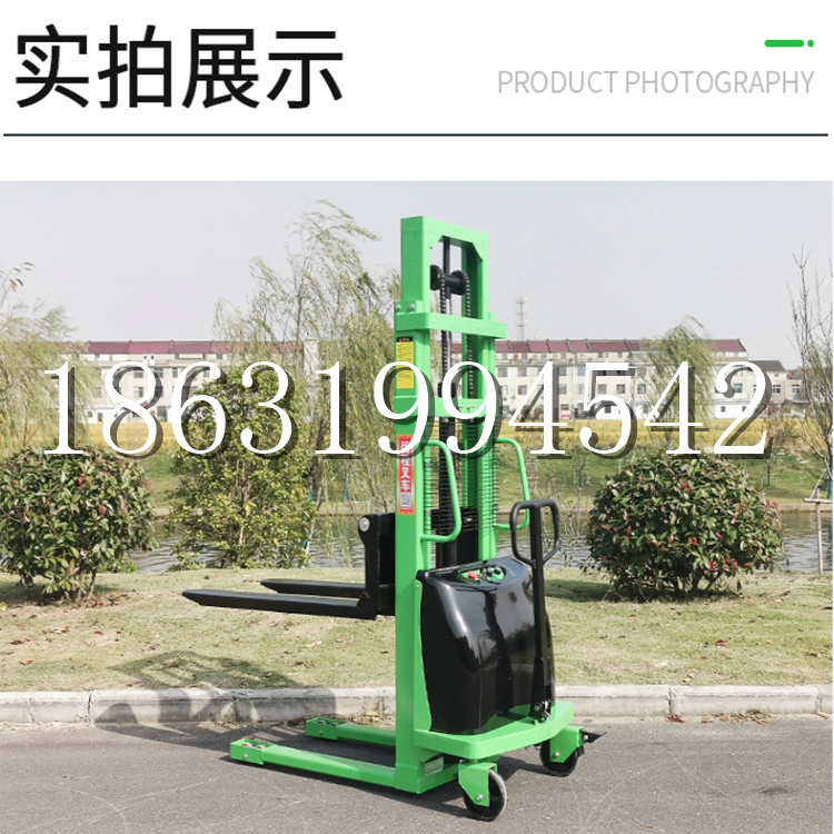 东城区电动叉车堆高车液压铲车电瓶1吨2吨站驾步行式小型全自动叉车